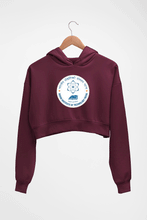 Load image into Gallery viewer, IIT Patna Crop HOODIE FOR WOMEN-Maroon-Ektarfa.online
