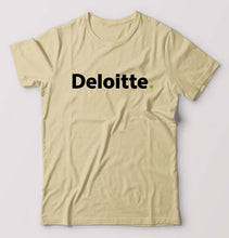 Load image into Gallery viewer, Deloitte T-Shirt for Men-Beige-Ektarfa.online
