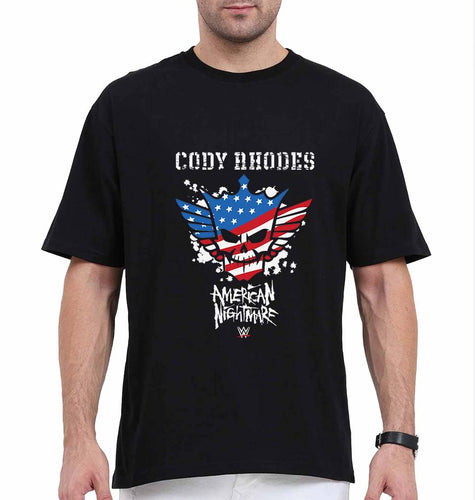 Cody Rhodes American Nightmare WWE Oversized T-Shirt for Men-Ektarfa.online