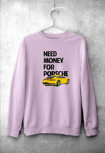 Load image into Gallery viewer, Porsche (Need Money) Sweatshirt for Men/Women-Light Pink-Ektarfa.online
