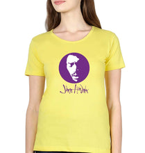 Load image into Gallery viewer, Jimi Hendrix T-Shirt for Women-Yellow-Ektarfa.online
