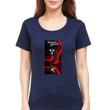 Load image into Gallery viewer, Michael Jackson T-Shirt for Women-Navy Blue-Ektarfa.online
