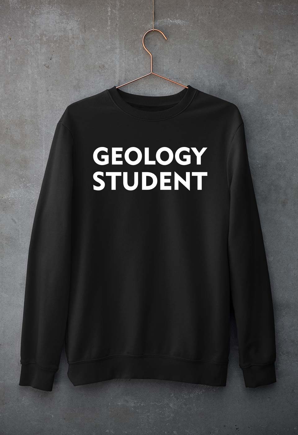 Geology Student Unisex Sweatshirt for Men/Women-Black-Ektarfa.online