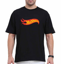Load image into Gallery viewer, hot wheels Oversized T-Shirt for Men-Black-Ektarfa.online
