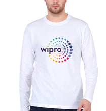 Load image into Gallery viewer, Wipro Full Sleeves T-Shirt for Men-White-Ektarfa.online
