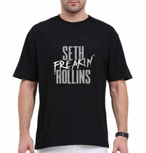 Load image into Gallery viewer, Seth Rollins Oversized T-Shirt for Men-Black-Ektarfa.online
