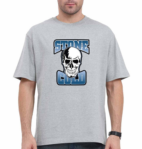 Stone Cold Steve Austin Oversized T-Shirt for Men-Grey-Ektarfa.online