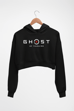 Load image into Gallery viewer, Ghost of Tsushima Crop HOODIE FOR WOMEN-Black-Ektarfa.online
