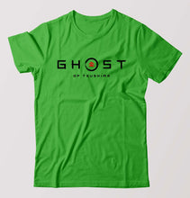 Load image into Gallery viewer, Ghost of Tsushima T-Shirt for Men-flag green-Ektarfa.online
