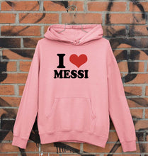 Load image into Gallery viewer, I LOVE MESSI Hoodie for Men/Women
