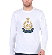 Load image into Gallery viewer, SSB Full Sleeves T-Shirt for Men-White-Ektarfa.online
