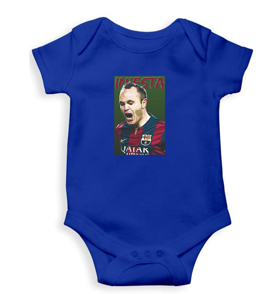 iniesta Romper For Baby Boy/Girl-Royal Blue-Ektarfa.online
