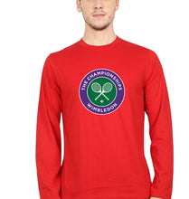 Load image into Gallery viewer, wimbledon Full Sleeves T-Shirt for Men-red-Ektarfa.online
