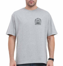Load image into Gallery viewer, utkal university Oversized T-Shirt for Men-Grey-Ektarfa.online
