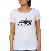 Load image into Gallery viewer, smackdown T-Shirt for Women-White-Ektarfa.online
