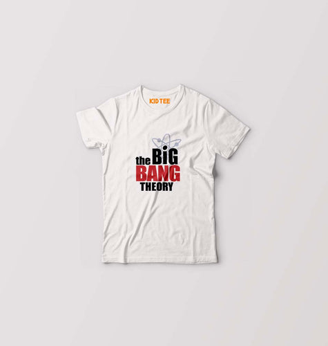 The Big Bang Theory Kids T-Shirt for Boy/Girl-White-Ektarfa.online