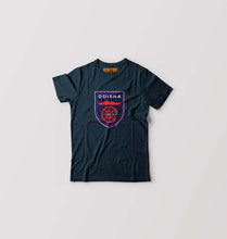 Load image into Gallery viewer, Odisha FC T-Shirt for Boy/Girl-Petrol Blue-Ektarfa.online
