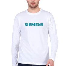 Load image into Gallery viewer, siemens Full Sleeves T-Shirt for Men-White-Ektarfa.online
