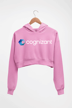 Load image into Gallery viewer, Cognizant Crop HOODIE FOR WOMEN-Light Baby Pink-Ektarfa.online

