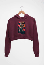 Load image into Gallery viewer, valorant Crop HOODIE FOR WOMEN-Maroon-Ektarfa.online

