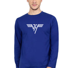 Load image into Gallery viewer, van halen Full Sleeves T-Shirt for Men-royal blue-Ektarfa.online
