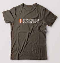Load image into Gallery viewer, Cambridge University T-Shirt for Men-Olive Green-Ektarfa.online
