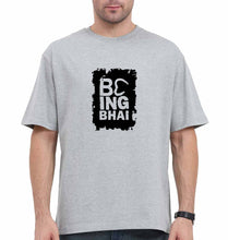 Load image into Gallery viewer, Being Bhai Oversized T-Shirt for Men-Grey-Ektarfa.online
