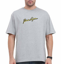 Load image into Gallery viewer, dua lipa Oversized T-Shirt for Men-Grey-Ektarfa.online
