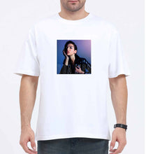 Load image into Gallery viewer, dua lipa Oversized T-Shirt for Men-White-Ektarfa.online
