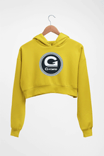 Load image into Gallery viewer, G power Crop HOODIE FOR WOMEN-Mustard Yellow-Ektarfa.online

