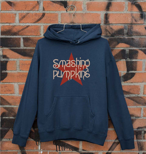 Smashing Pumpkins Unisex Hoodie for Men/Women-Navy Blue-Ektarfa.online