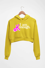 Load image into Gallery viewer, kenough Crop HOODIE FOR WOMEN-Mustard Yellow-Ektarfa.online
