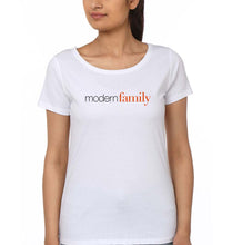 Load image into Gallery viewer, modern family T-Shirt for Women-White-Ektarfa.online
