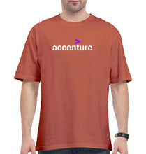 Load image into Gallery viewer, Accenture Oversized T-Shirt for Men-Coral-Ektarfa.online
