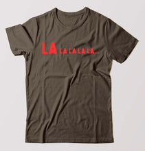 Load image into Gallery viewer, La La La La T-Shirt for Men-Olive Green-Ektarfa.online
