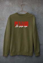 Load image into Gallery viewer, punjabi aa gaye oye Sweatshirt for Men/Women-Olive Green-Ektarfa.online
