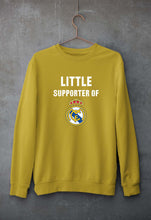 Load image into Gallery viewer, Little Supporter Real Madrid Unisex Sweatshirt for Men/Women-Mustard Yellow-Ektarfa.online
