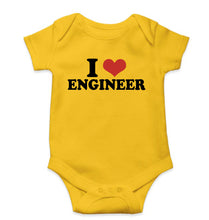 Load image into Gallery viewer, I LOVE ENGINEER Romper For Baby Boy/Girl-Yellow-Ektarfa.online
