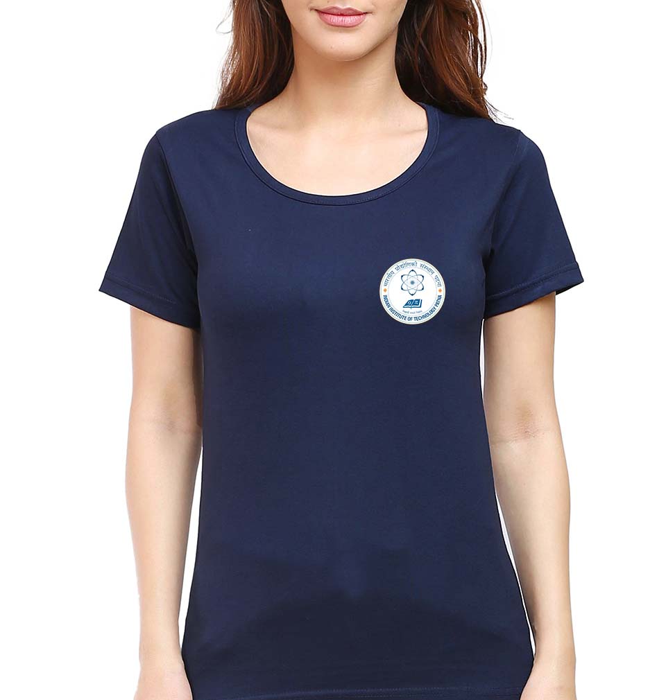 IIT Patna T-Shirt for Women-Navy Blue-Ektarfa.online