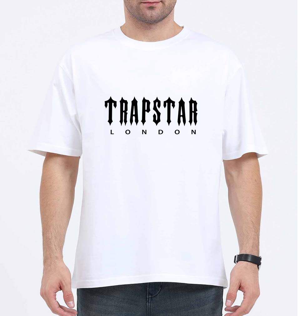 Trapstar Oversized T-Shirt for Men-White-Ektarfa.online