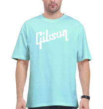 Load image into Gallery viewer, gibson Oversized T-Shirt for Men-Mint-Ektarfa.online
