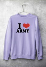Load image into Gallery viewer, I LOVE ARMY Sweatshirt for Men/Women
