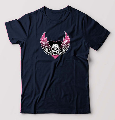 bret hart T-Shirt for Men-Navy Blue-Ektarfa.online