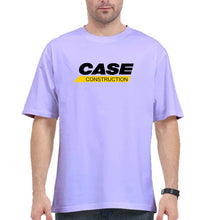 Load image into Gallery viewer, case construction Oversized T-Shirt for Men-Lavender-Ektarfa.online
