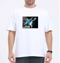 Load image into Gallery viewer, erling haaland Oversized T-Shirt for Men-White-Ektarfa.online
