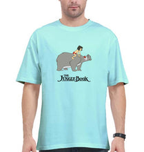 Load image into Gallery viewer, jungle book Oversized T-Shirt for Men-Mint-Ektarfa.online
