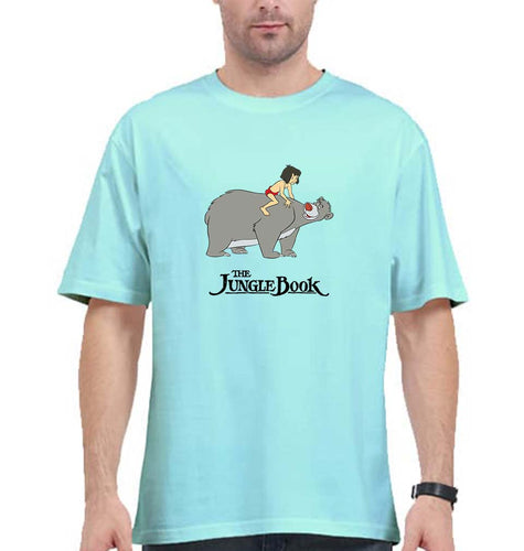 jungle book Oversized T-Shirt for Men-Mint-Ektarfa.online