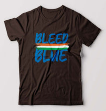 Load image into Gallery viewer, bleed blue T-Shirt for Men-Coffee Brown-Ektarfa.online
