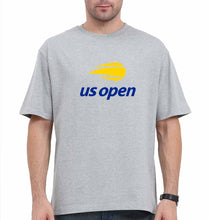 Load image into Gallery viewer, US Open Oversized T-Shirt for Men-Grey-Ektarfa.online

