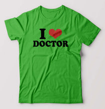 Load image into Gallery viewer, I LOVE DOCTOR T-Shirt for Men-flag green-Ektarfa.online
